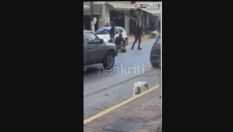 Βίντεο ντοκουμέντο: Η στιγμή που συλλαμβάνουν το δράστη του Γαζίου