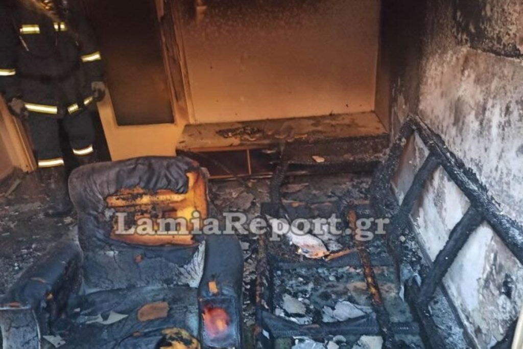 Θρίλερ στη Λαμία: 22χρονος έσωσε αγοράκι 1,5 έτους από τις φλόγες στο δωμάτιό του