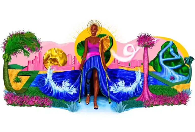 Η Google τιμά με το doodle της την Mama Cax, ένα μοντέλο με προσθετικό πόδι