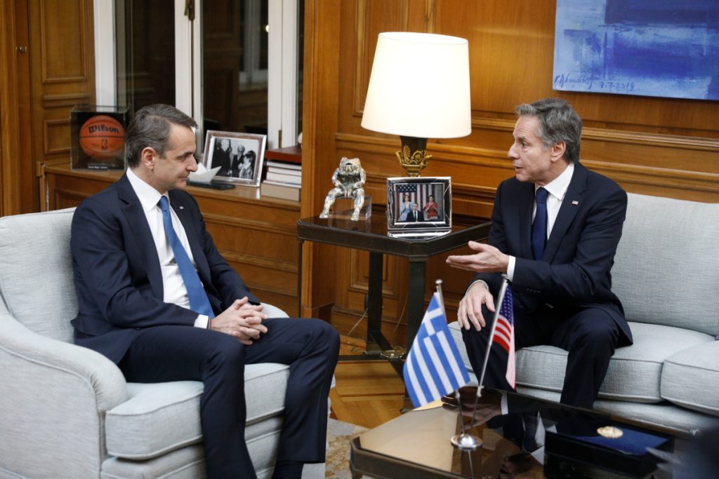 Στις 17:30 η συνάντηση Μητσοτάκη-Μπλίνκεν – Τι έγινε στα ραντεβού του Αμερικανού με Ερντογάν κ