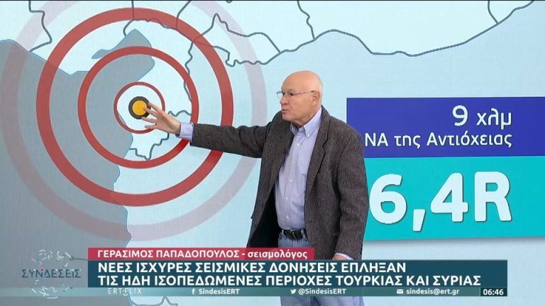 Σεισμός στην Τουρκία – Παπαδόπουλος: Επίφοβο το ρήγμα της Βόρειας Ανατολίας για σεισμούς στην ευρύτερη περιοχή[Βίντεο]