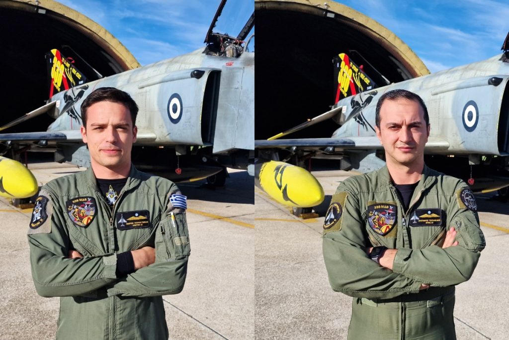 Πτώση F-4 Phantom: Έλαβαν βαθμό Αντιπτέραρχου οι 2 αδικοχαμένοι αξιωματικοί – Σπαραγμός στην κηδεία