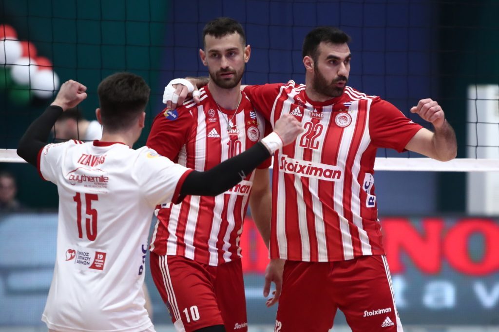 Κύπελλο Ελλάδας Ανδρών-Final Four: Στον τελικό για 25η φορά ο Ολυμπιακός, 3-0 τον Μίλωνα