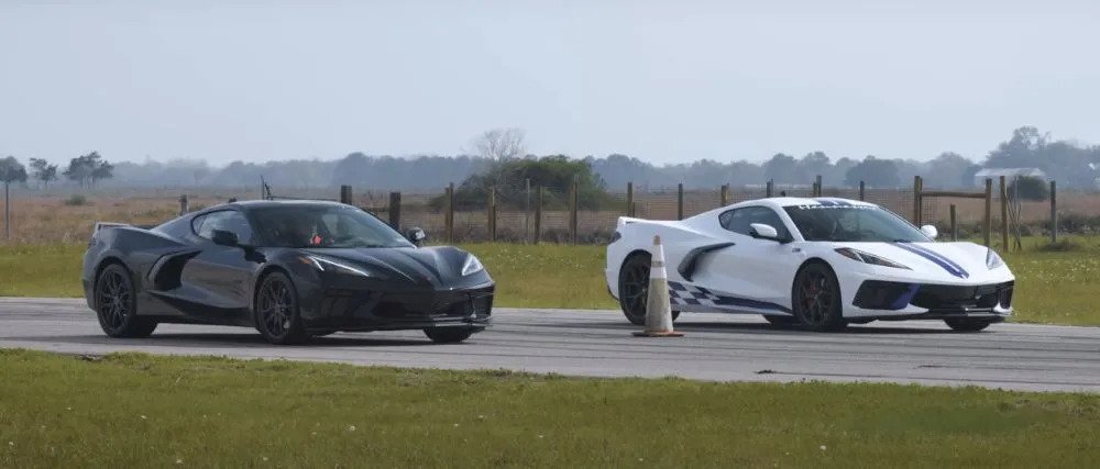C8 Corvette Hennessey εναντίον C8 stock: Δεν είναι καν δίκαιο!