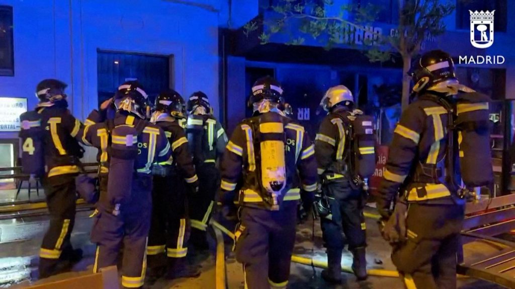 Ισπανία: Δύο νεκροί και 10 τραυματίες σε πυρκαγιά σε εστιατόριο της Μαδρίτης