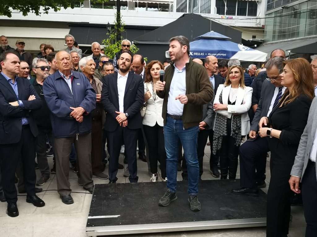 Καρδίτσα – Ανδρουλάκης: Έχουμε χρέος να αναγεννήσουμε τη δημοκρατική παράταξη και το ΠΑΣΟΚ