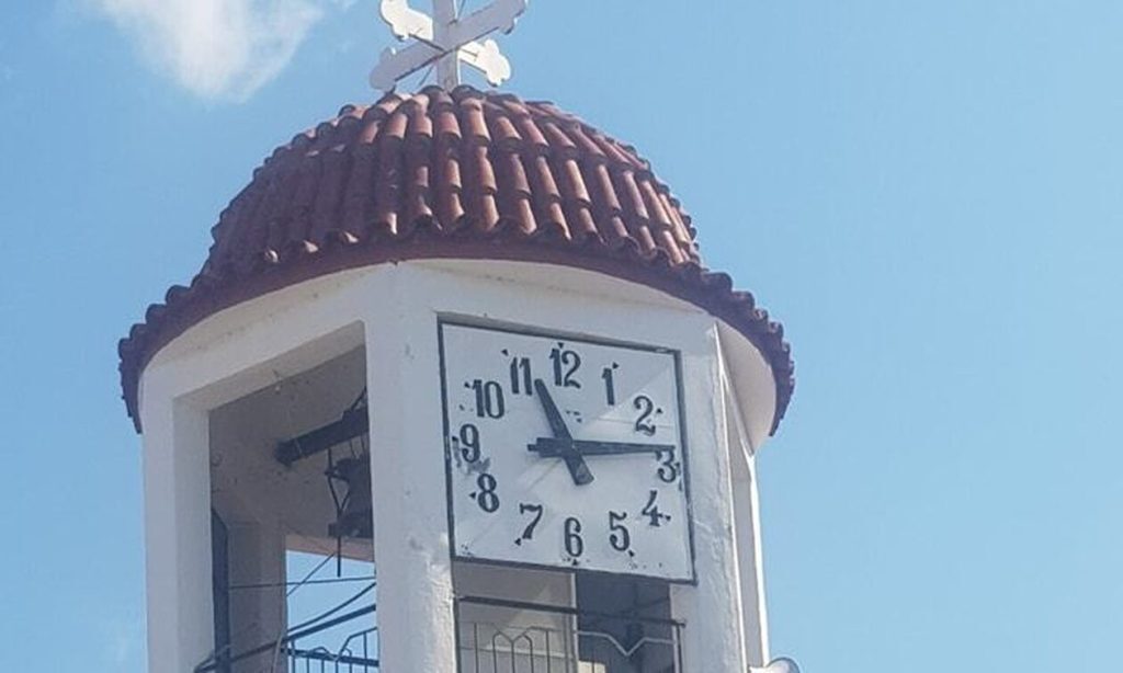 Σε λειτουργία μετά από 20 χρόνια το ρολόι στον Ι.Ν. Αγ. Γεωργίου στο δήμο Αμφίπολης