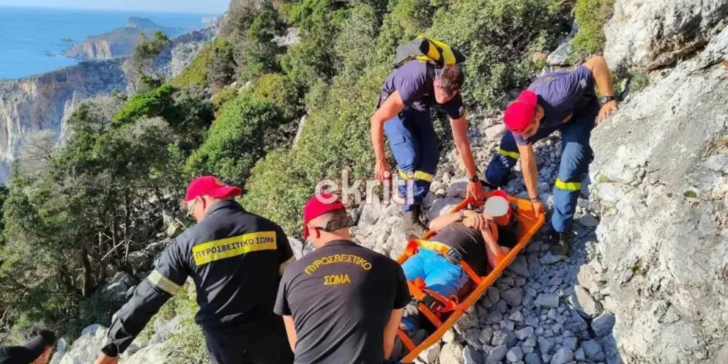 Χανιά: Αίσιο τέλος στην επιχείρηση διάσωσης Αυστριακού τουρίστα