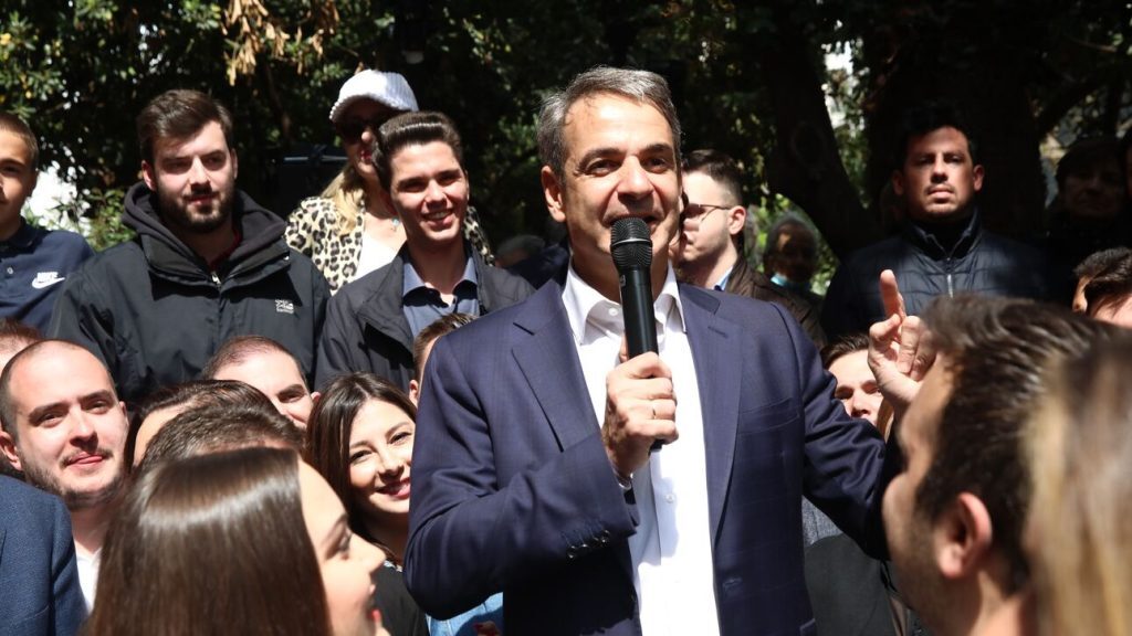 Μητσοτάκης από Κουκάκι: «Δεν θέλω να μιλάμε για διπλές εκλογές»