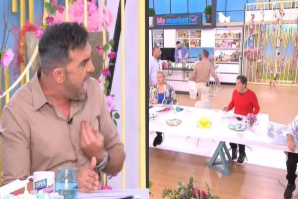 Χαμός στο Super Κατερίνα: Στα χέρια Μικρούτσικος και Κωνσταντινίδης στον αέρα της εκπομπής – Τι συνέ
