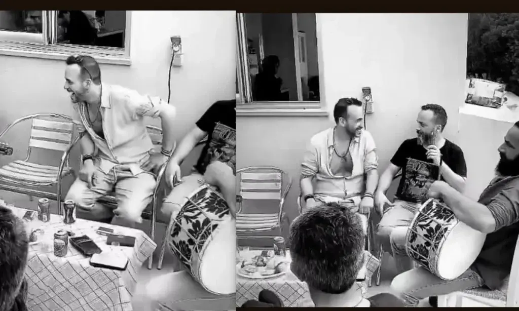 Πάνος Μουζουράκης: Ξεκίνησε το γλέντι! Το τραπέζι και το τραγούδι αφιερωμένο στον γαμπρό