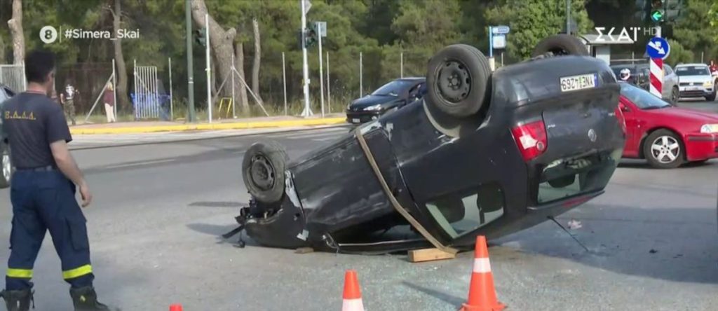 Βίντεο σοκ από το τροχαίο στη Λεωφόρο Μαραθώνος – Τραγωδία με δύο νεκρούς σε Ασπρόπυργο και Μαρούσι
