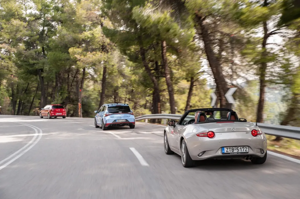 Fun To Drive: Hyundai i20 N vs Mazda MX-5 vs VW Polo GTi