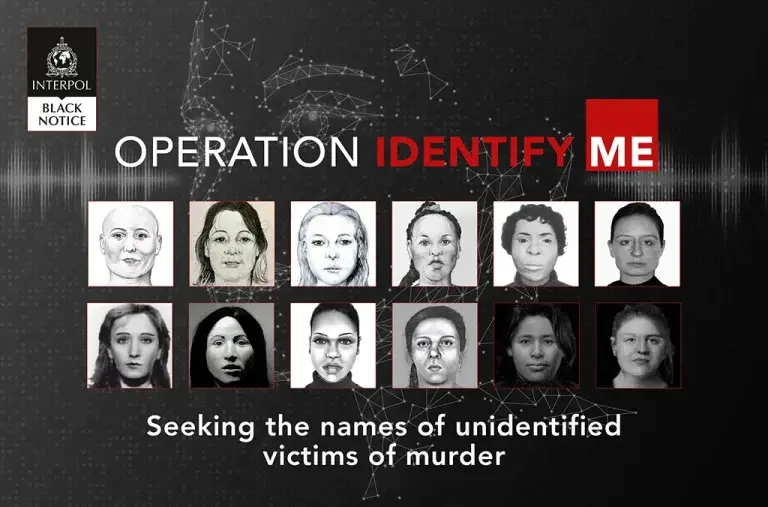 Η INTERPOL ζητά τη βοήθεια του κοινού για να ταυτοποιήσει 22 δολοφονημένες γυναίκες