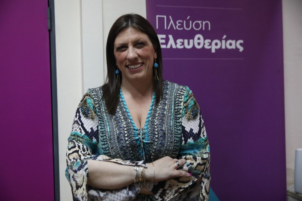 Ζωή Κωνσταντοπούλου: Τι απαντά για τους «ληστές τραπεζών» που μπορούν να μπουν στην Πλεύση Ελευθερία