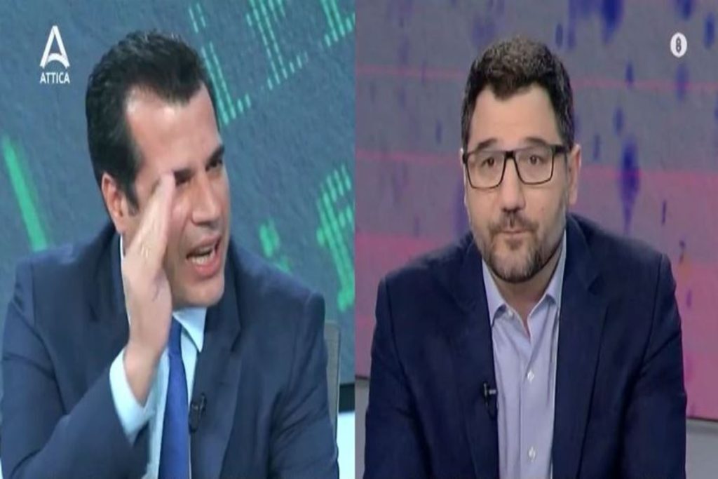 «Έβγαλαν τα μαχαίρια» Πλεύρης, Ηλιόπουλος on air: «Γιαούρτωσαν τα παιδιά μου» – «Ωραίο το θεατράκι σ