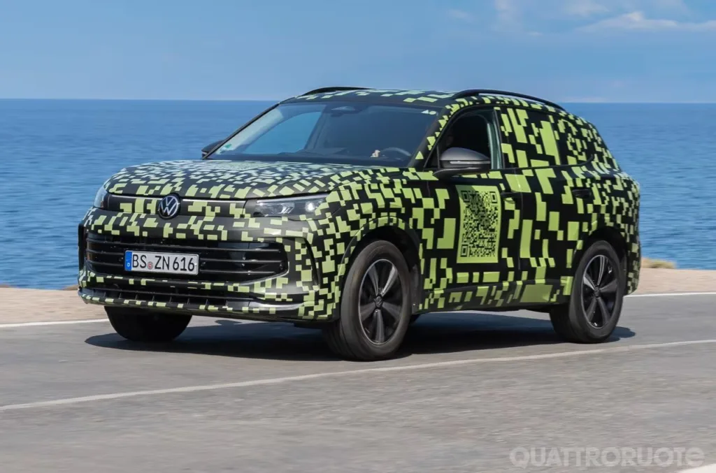 Πρώτη «γεύση» από το επερχόμενο VW Tiguan του 2024