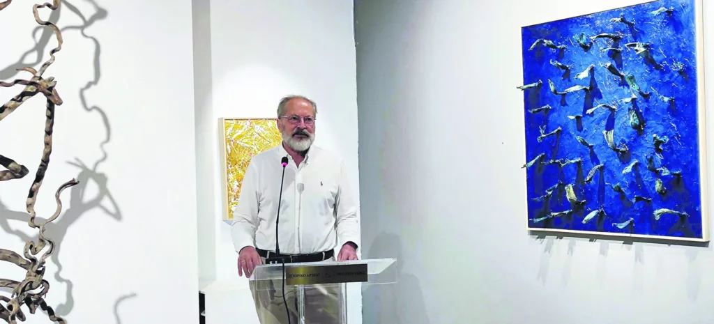O Πλάτων-Αλέξης Χατζημιχάλη μιλά στον «Ε.Τ.» για την πρώτη του έκθεση στην Ελλάδα