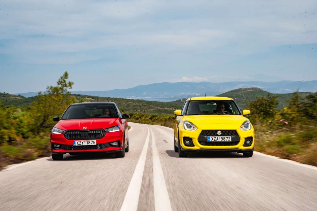 Suzuki Swift Sport vs Fabia Monte Carlo: Επιστροφή στα βασικά