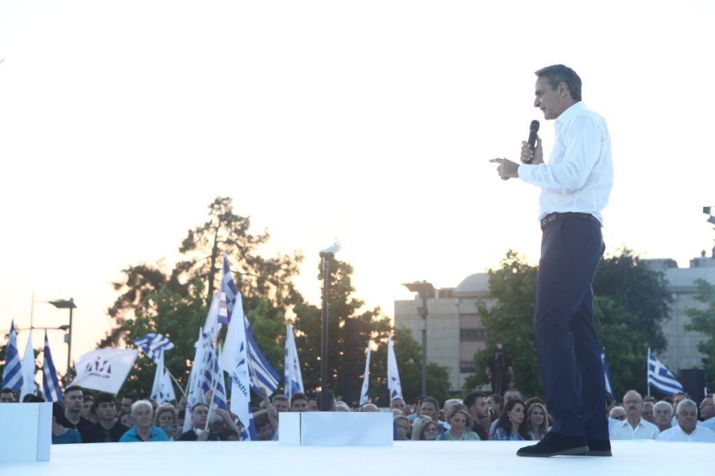 Μητσοτάκης από Θεσσαλονίκη: Αρκετά με τους ντεμέκ πιστούς και ντεμέκ πατριώτες