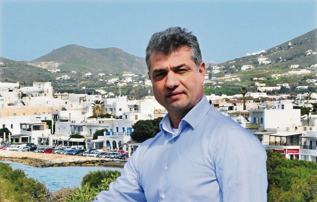 Μάρκος Κωβαίος στον ΕΤ: Ανάπτυξη με σεβασμό στο περιβάλλον και τις αξίες της Πάρου