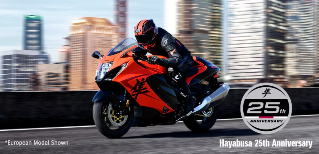 Η Suzuki γιορτάζει τα 25 χρόνια της θρυλικής Hayabusa με επετειακό μοντέλο