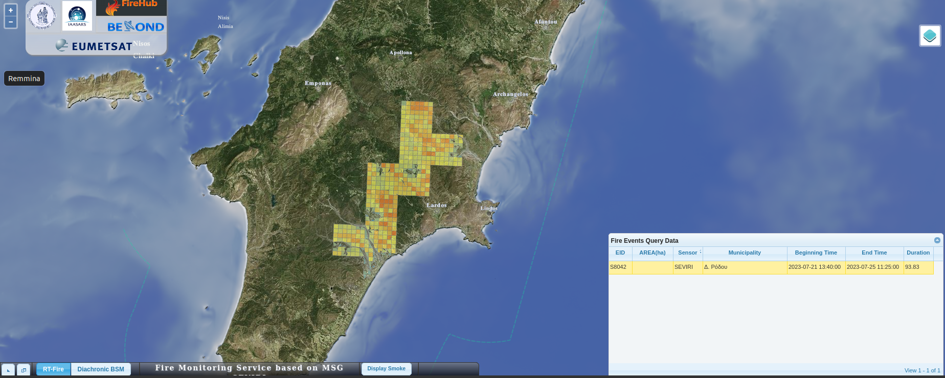 Φωτιά στη Ρόδο: Έχει καεί το 10% - Φέτος τα υψηλότερα επίπεδα καμένων εκτάσεων των τελευταίων 13 ετών