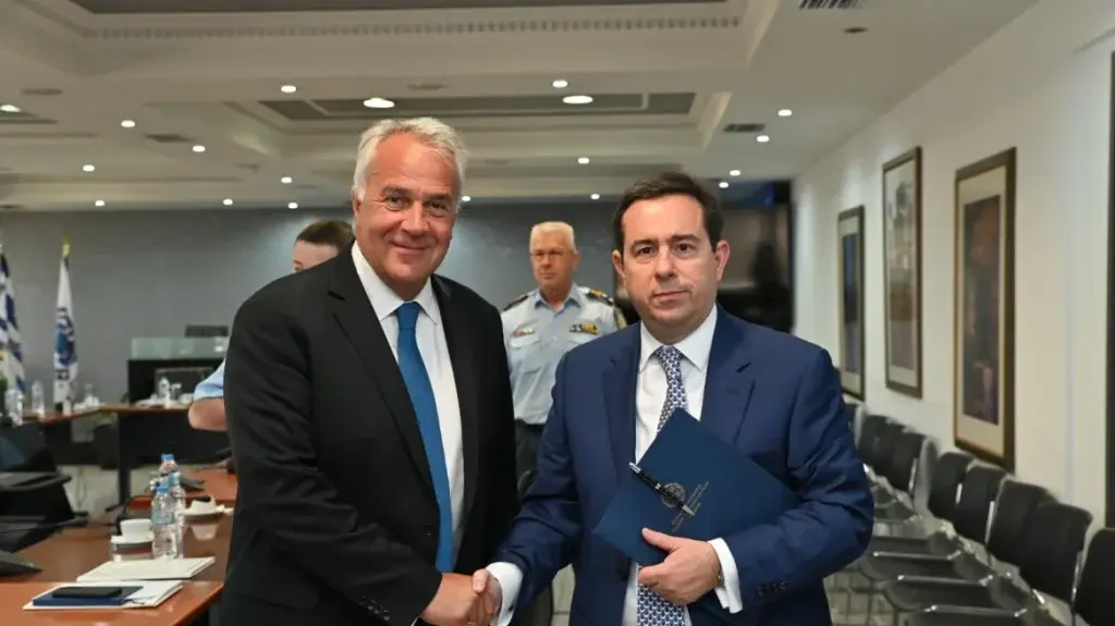 Συνάντηση Βορίδη – Μηταράκη: Η εγκληματικότητα στην Δυτική Αττική στην ατζέντα