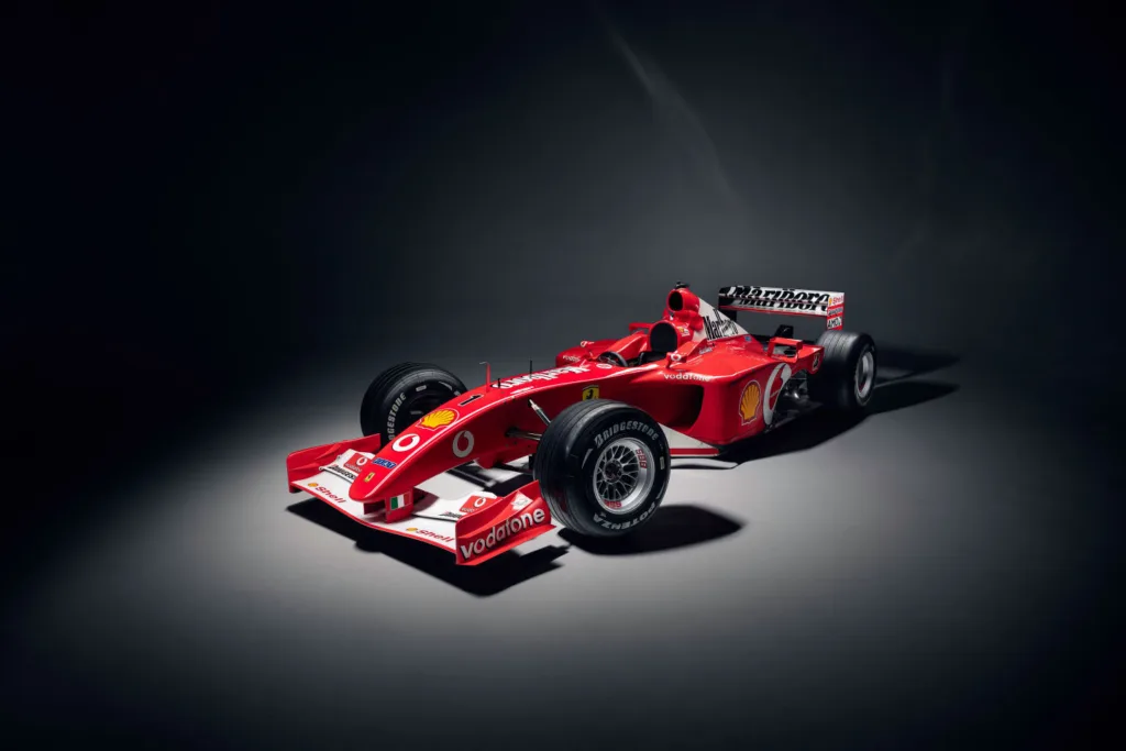 Ο οίκος Sotheby’s δημοπρατεί την Ferrari F2001b του Σουμάχερ