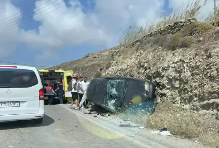 Τραγωδία στην Μύκονο: Νεκρός 27χρονος που έχασε τον έλεγχο του οχήματός του