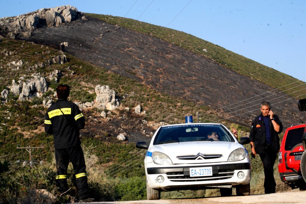 Φωτιά στην Κερατέα: Αποκαταστάθηκε η κυκλοφορία των οχημάτων