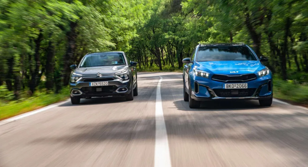Citroen C4 X 1.2 130 EAT8 vs Kia ΧCeed 1.5T 7DCT 48V: Της Μόδας όλα τα καλά!