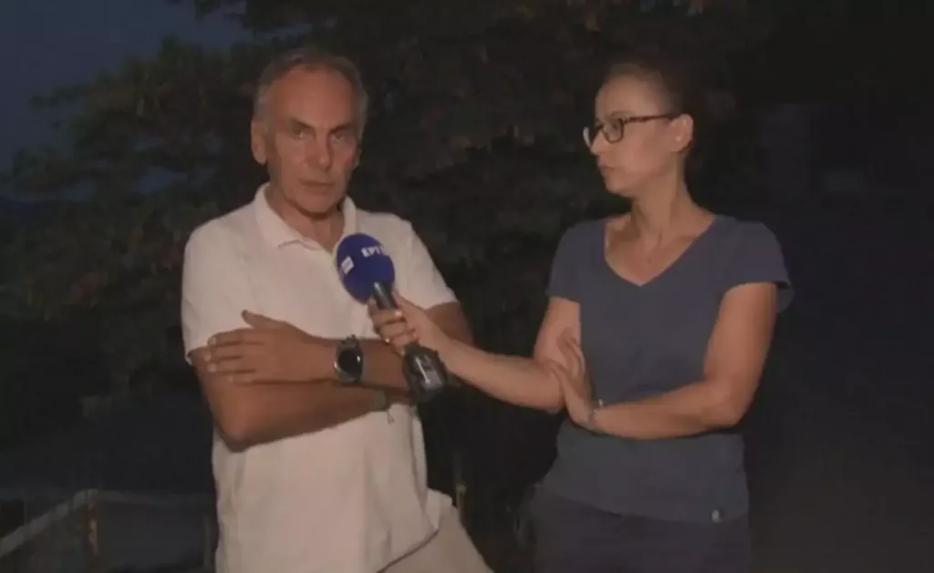 Πτώση καναντέρ: Συγκλονίζει ο κάμεραμαν της ΕΡΤ – «Το πλάνο θα με στοιχειώνει»