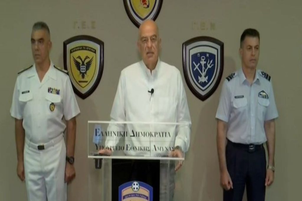 Νέα Αγχίαλος: Ανακοίνωση Δένδια – Κατεπείγουσα ΕΔΕ για τις εκρήξεις στην 111 ΠΜ