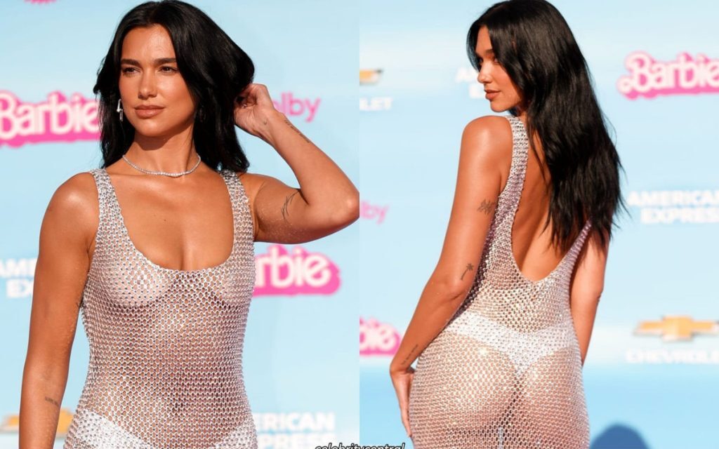 Dua Lipa: Φόρεσε το πιο σέξι «γυμνό φόρεμα» στην πρεμιέρα της «Barbie» [Βίντεο – Εικόνες]