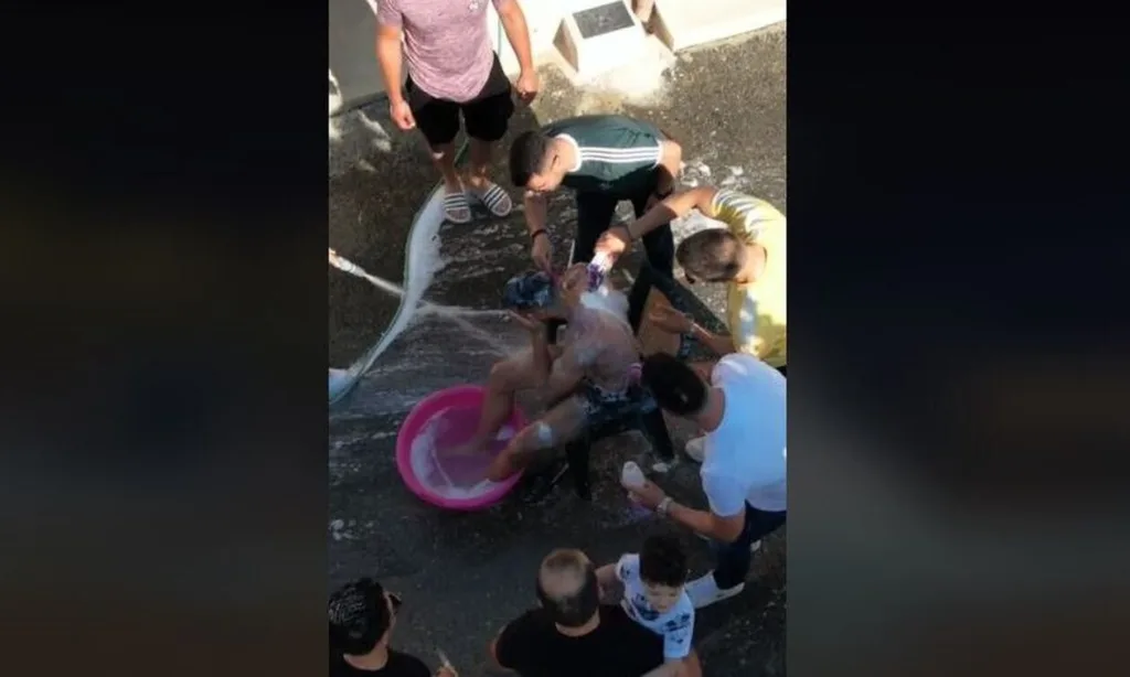 Ηράκλειο: Φίλοι του γαμπρού θέλησαν να σπάσουν πλάκα – Τον έδεσαν, τον έκαναν μπάνιο με λάστιχ