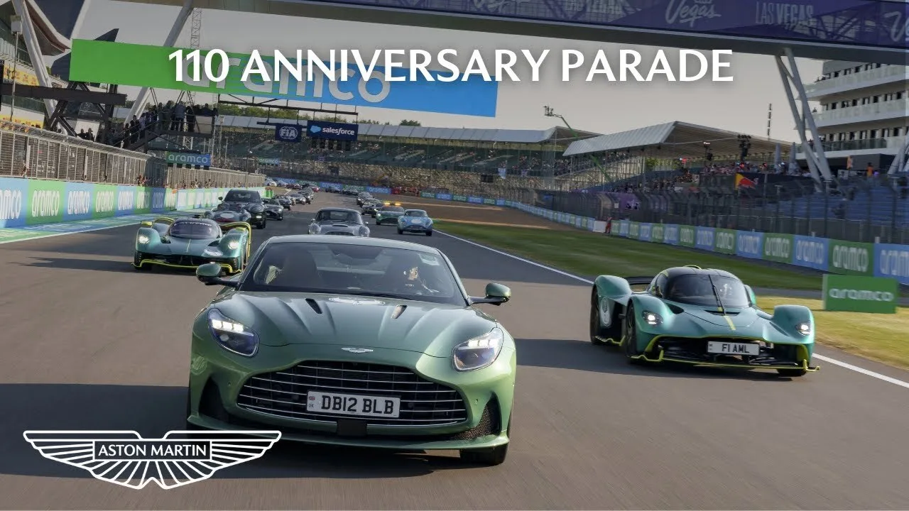 Η Aston Martin γιορτάζει τα 110 χρόνια της στο Silverstone
