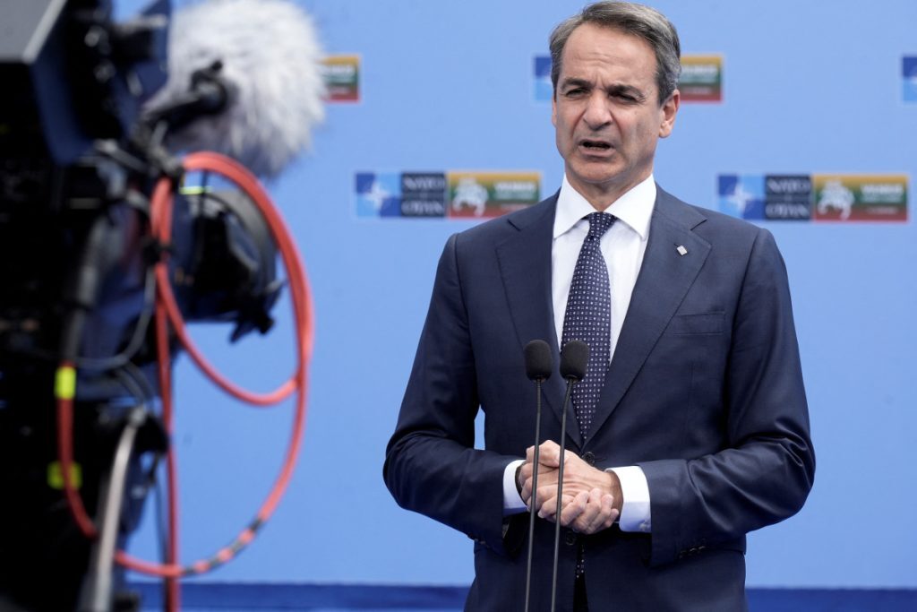 Η πρώτη παρέμβαση Μητσοτάκη στη Σύνοδο του ΝΑΤΟ: Προσοχή στις εντάσεις στα Δυτικά Βαλκάνια – Ε