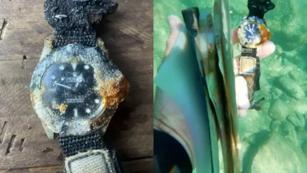Δεν πίστευε στα μάτια του – Σέρφερ βρήκε Rolex 40 ετών στο βυθό της θάλασσας