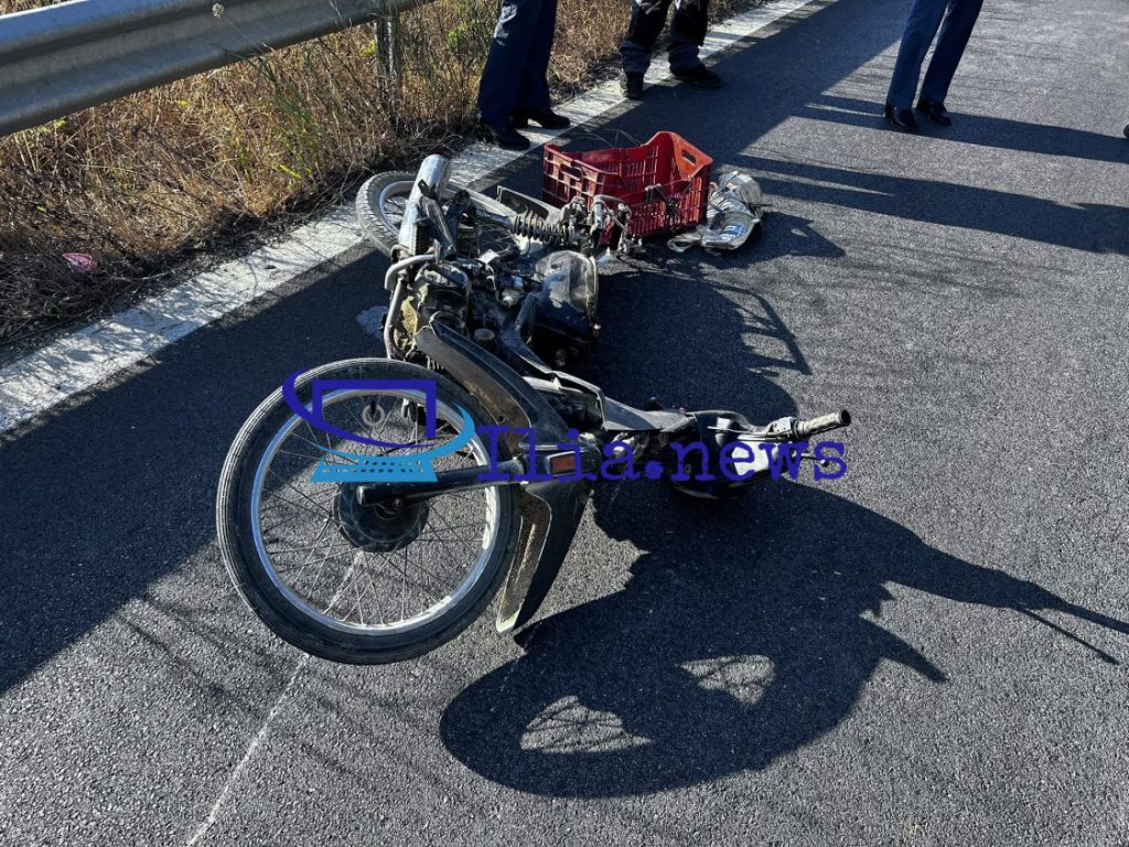 Τραγωδία στον Πύργο: Νεκρός δικυκλιστής σε τροχαίο, στο ύψος της Γαστούνης [εικόνες]