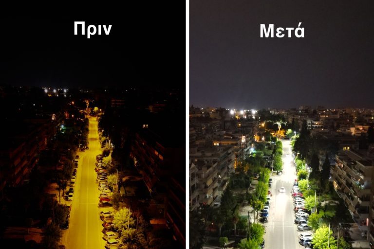 Θεσσαλονίκη: Νέα φώτα led στους δρόμους της πόλης