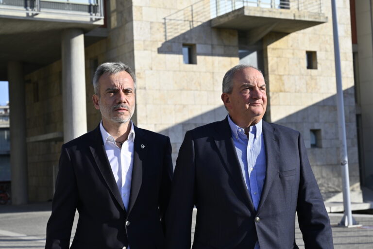 Συνάντηση Ζέρβα με τον πρώην Πρωθυπουργό Κώστα Καραμανλή