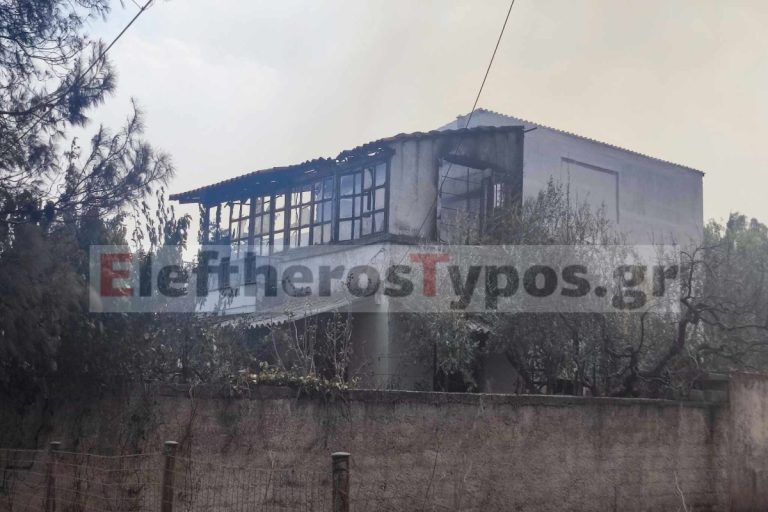 Φωτιά στην Πάρνηθα: Τρομακτικές εικόνες καταστροφής στην Αγία Παρασκευή