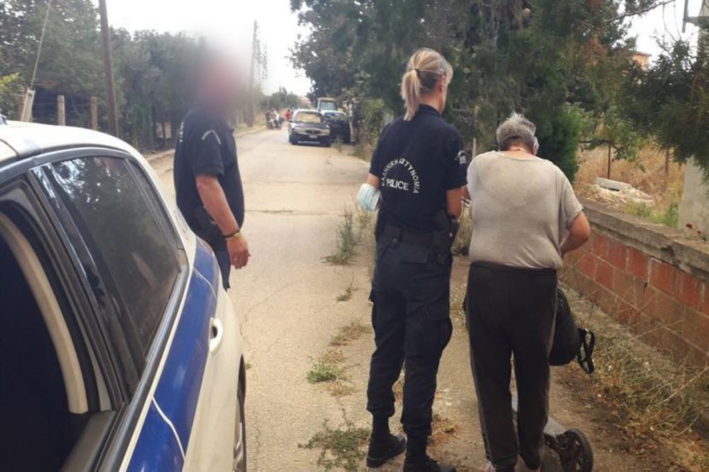 Φωτιά στην Αλεξανδρούπολη: Εφιαλτικές σκηνές – Η στιγμή που αστυνομικοί απομακρύνουν τους κατο