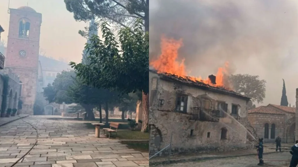 Όσιος Λουκάς: Άνοιξε ξανά για τους επισκέπτες το ιστορικό μοναστήρι