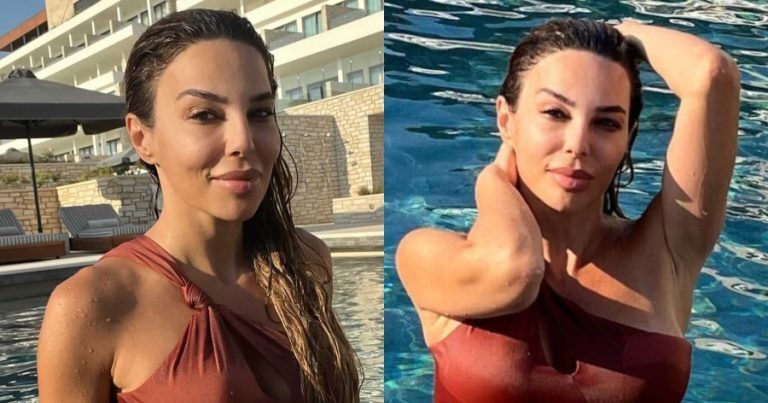 «Τούμπανο» στα 45 της, η Κέλλυ Κελεκίδου – Ποζάρει στο ντους και «φλέγεται» το Instagram