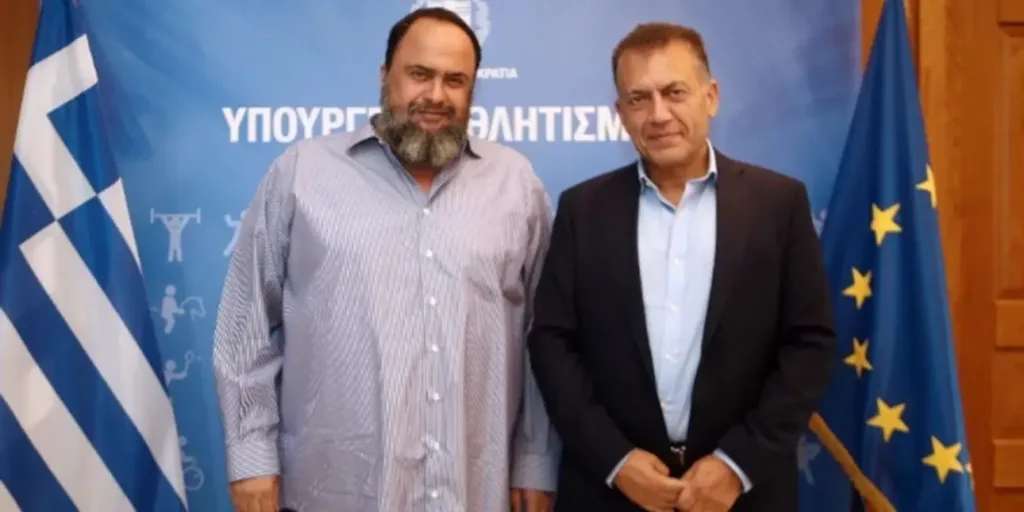 Super League: Συνάντηση Μαρινάκη-Βρούτση – Μίλησαν για ολιστική μελέτη, οπαδική βία και επαγγε