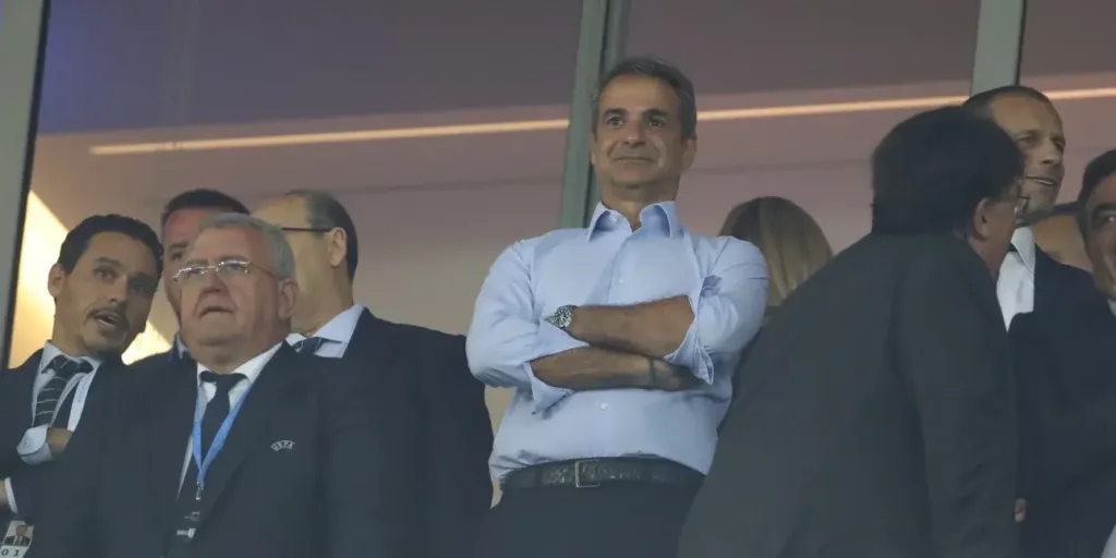 Τελικός UEFA Super Cup: Στο «Γ. Καραϊσκάκης» ο πρωθυπουργός Κυριάκος Μητσοτάκης