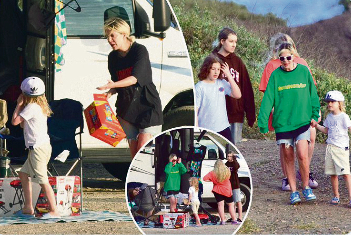 Τόρι Σπέλινγκ: Από τις χλιδάτες επαύλεις σε τροχόσπιτο