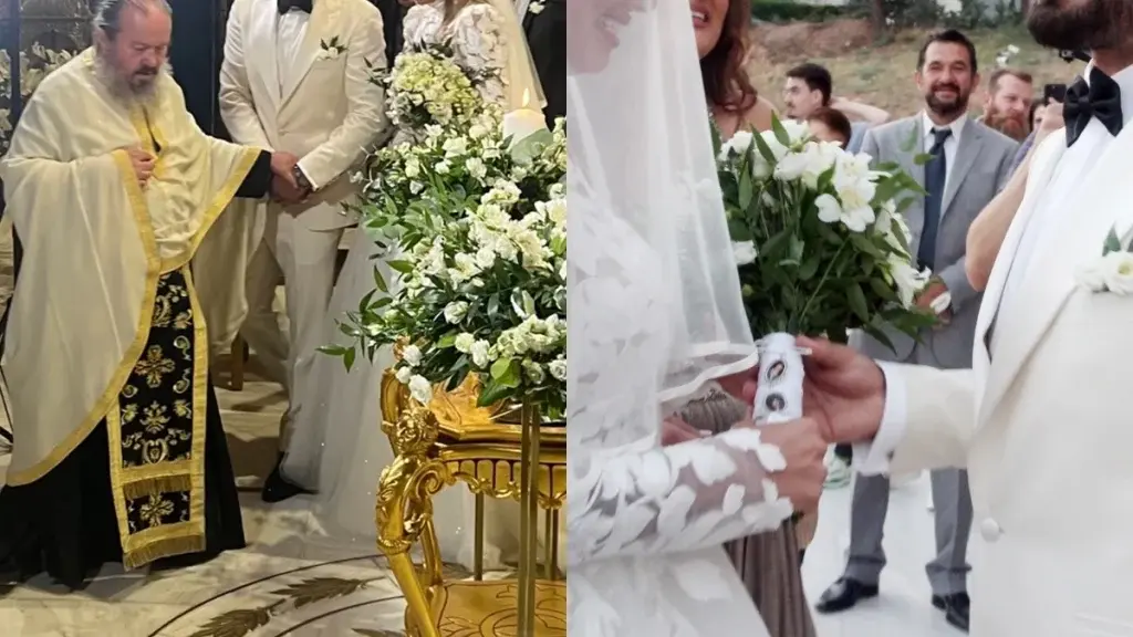 Παντρεύτηκε τον εκλεκτό της καρδιάς της πολύ γνωστή Ελληνίδα – Στα πράσινα δίπλα στη νύφη η Σάσα Σταμάτη